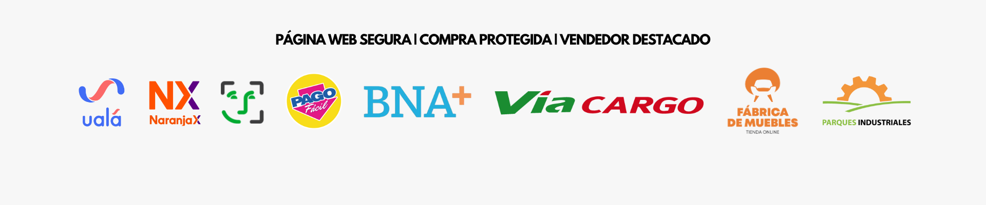 Página segura y compra protegida