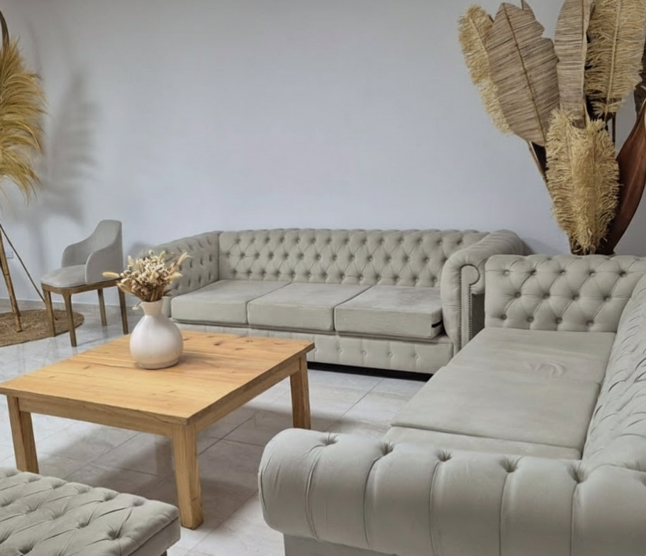 Sillón chesterfield cliente Valentino