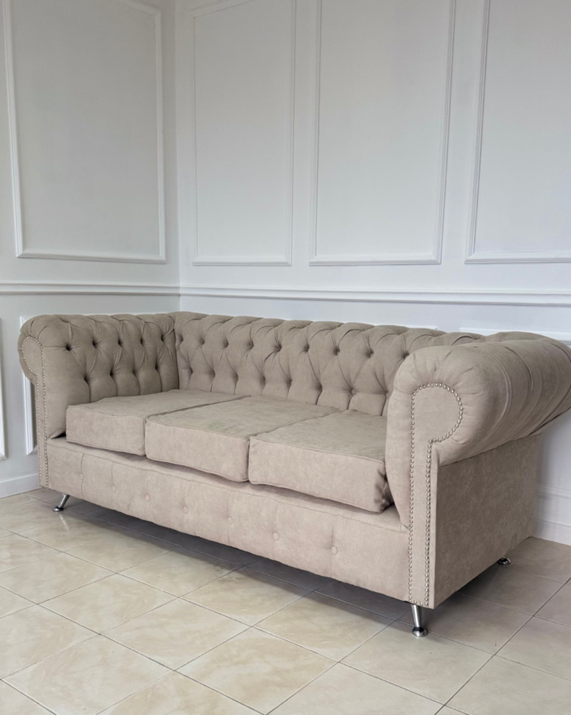 Sillón esquinero beige